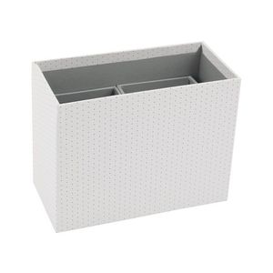 crelando® Organizér do kancelarárie (stojan na písacie potreby, biela) vyobraziť