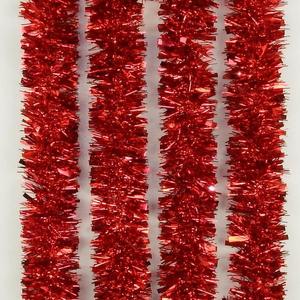 Vianočná girlanda priemer 7 cm dĺžka 2 m červená 10528-02 vyobraziť