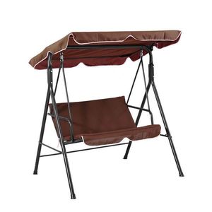 Záhradná hojdačka, hnedá vyobraziť