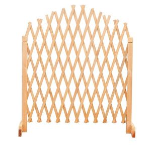 Nastaviteľná drevená mriežka na popínavé rastliny, 2 ks vyobraziť