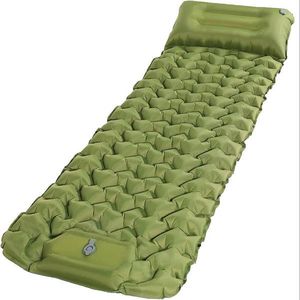 Turistický matrac pre jednu osobu, zelená vyobraziť