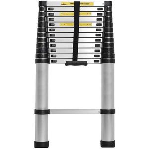 Hliníkový teleskopický rebrík v 3 veľkostiach- 4, 1 m vyobraziť