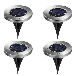 Zabudovateľné vonkajšie solárne svietidlo, 4 ks vyobraziť