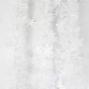 Girlanda s hviezdičkami a snehovými vločkami 3 cm Ø6 cm dĺ 2 m vyobraziť