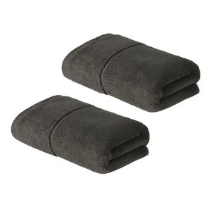 LIVARNO home Froté uterák, 50 x 100 cm, 2 kusy (tmavosivá) vyobraziť