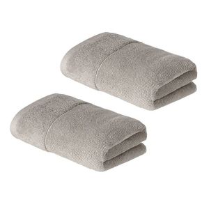 LIVARNO home Froté uterák, 50 x 100 cm, 2 kusy (bledosivá) vyobraziť
