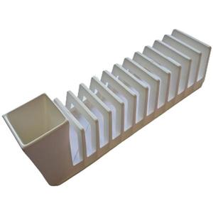 Odkvapkávač na príbory a 12 tanierov biely 10070600 vyobraziť