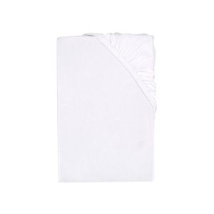 LIVARNO home Bi-elastická napínacia plachta na boxstringovú posteľ, 90 – 100 x 200 cm (biela) vyobraziť