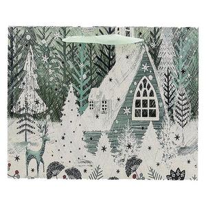 Darčeková taška 32x26x12 cm trblietky mix 39706 vyobraziť