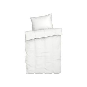 LIVARNO home Mušelínová posteľná bielizeň, 140 x 200 cm (biela) vyobraziť