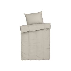 LIVARNO home Mušelínová posteľná bielizeň, 140 x 200 cm (béžová) vyobraziť