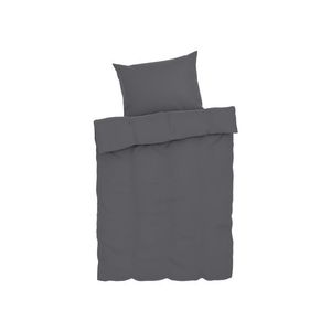 LIVARNO home Mušelínová posteľná bielizeň, 140 x 200 cm (sivá) vyobraziť