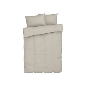 LIVARNO home Mušelínová posteľná bielizeň, 200 x 220 cm (béžová) vyobraziť