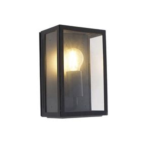 Inteligentné vonkajšie nástenné svietidlo čierne 25, 5 vrátane WiFi A60 IP44 - Rotterdam vyobraziť