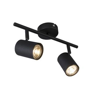 Inteligentný reflektor čierny nastaviteľný vrátane 2 WiFi GU10 - Jeana vyobraziť