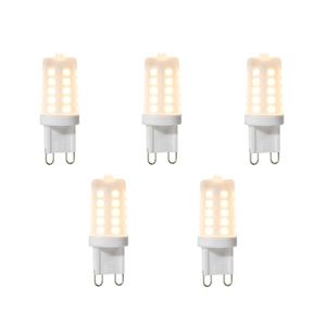 Sada 5 stmievateľných LED žiaroviek G9 3W 280 lm 2700K vyobraziť