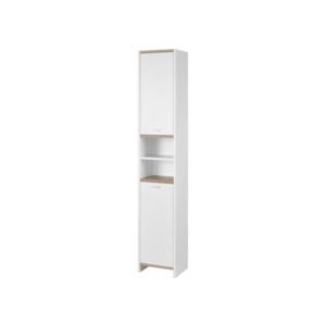 LIVARNO home Vysoká skrinka do kúpeľne, biela, 34 x 186 x 28 cm vyobraziť