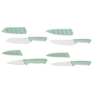 SILVERCREST® Súprava nožov z nehrdzavejúcej ocele (4-dielna súprava, mentolová) vyobraziť