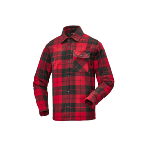 PARKSIDE® Pánska košeľová bunda (červená, S (44/46)) vyobraziť