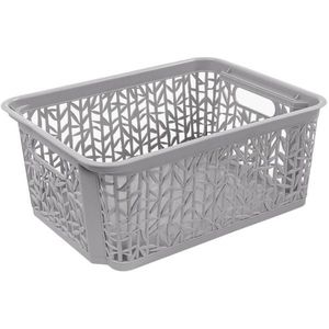 Košík Bamboo sivý vyobraziť
