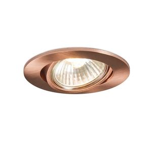 Inteligentné zapustené bodové svietidlo medené, naklápacie, vrátane Wifi GU10 - Cisco vyobraziť