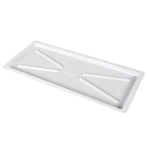 Odkvapkávacia tácka na riad 60 cm biela 55 × 24 cm vyobraziť