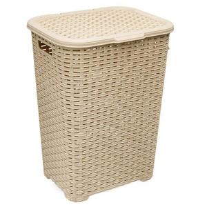 Kôš na bielizeň Katex 60 l rattan /béžový/ vyobraziť