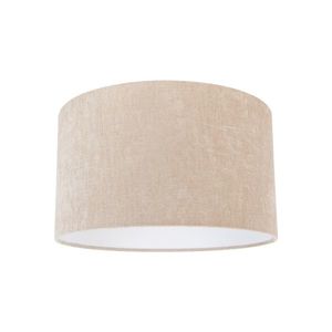 Látkové tienidlo na lampu svetlohnedé okrúhle 35/35/20 vyobraziť