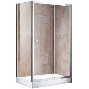 Sprchový kút Vega-Sigma 100x70 číre chróm vyobraziť