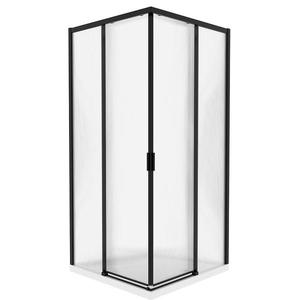 Sprchový kút štvorcový Eter 90x90x190 black vyobraziť