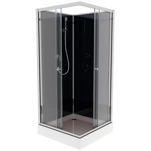 Sprchový kút štvorcový Elize 90x90 chróm vyobraziť