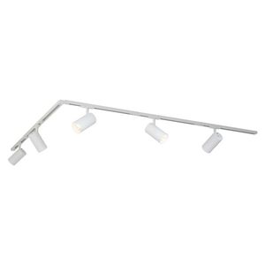 Moderný koľajnicový systém s 5 bodovými svetlami biely 1-fázový - Iconic Mark vyobraziť