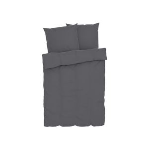 LIVARNO home Mušelínová posteľná bielizeň, 240 x 220 cm (tmavosivá) vyobraziť