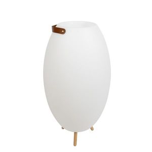 Stojacia lampa biela 72, 5 cm vrátane LED a reproduktora Stmievateľná RGBW IP44 s diaľkovým ovládaním - Apolo vyobraziť