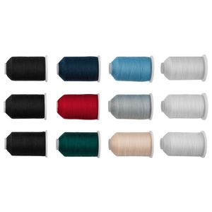 CRELANDO® Súprava šijacích nití, 12-dielna vyobraziť