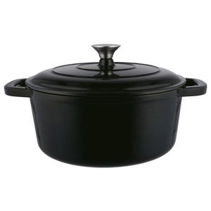 SILVERCREST® Liatinový hrniec, 5, 6 l (čierna) vyobraziť