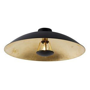 Inteligentné stropné svietidlo čierne so zlatom 60 cm vrátane Wifi A60 - Emilienne vyobraziť