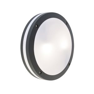 Inteligentné nástenné a stropné svietidlo tmavosivé vrátane Wifi A60 - Glow vyobraziť