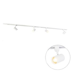Moderný 1-fázový koľajnicový systém so 4 bielymi reflektormi - Jeana vyobraziť