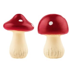 LIVARNO home Jesenná keramická dekorácia (huby, 2 kusy) vyobraziť