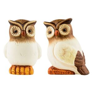 LIVARNO home Jesenná keramická dekorácia (sovy, 2 kusy) vyobraziť