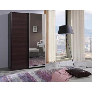 Skriňa Fifi gaštan wenge/zrkadlo 135 cm vyobraziť