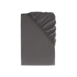 LIVARNO home Perkálová napínacia plachta, 180 – 200 x 200 cm (tmavosivá) vyobraziť