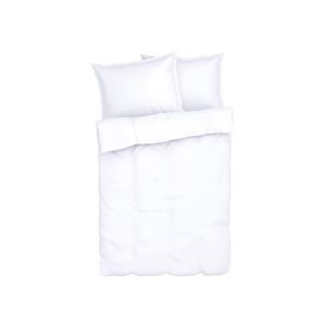LIVARNO home Posteľná bielizeň z bavlneného saténu, 200 x 220 cm (biela) vyobraziť