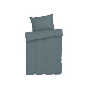 LIVARNO home Posteľná bielizeň z bavlneného saténu, 140 x 200 cm (sivá) vyobraziť