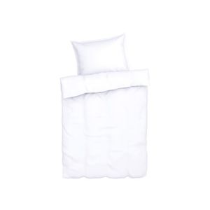 LIVARNO home Posteľná bielizeň z bavlneného saténu, 140 x 200 cm (biela) vyobraziť