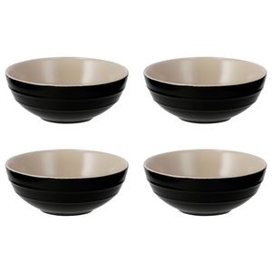 SILVERCREST® Servírovacia miska/Súprava misiek (súprava 4 misiek, čierna) vyobraziť