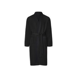 LIVARNO home Dámsky/pánsky župan (čierna, M) vyobraziť