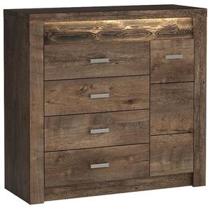 Komoda Indianapolis I17 tmavý jaseň vyobraziť