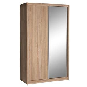 Skriňa Karol 143 so zrkadlom dub sonoma vyobraziť